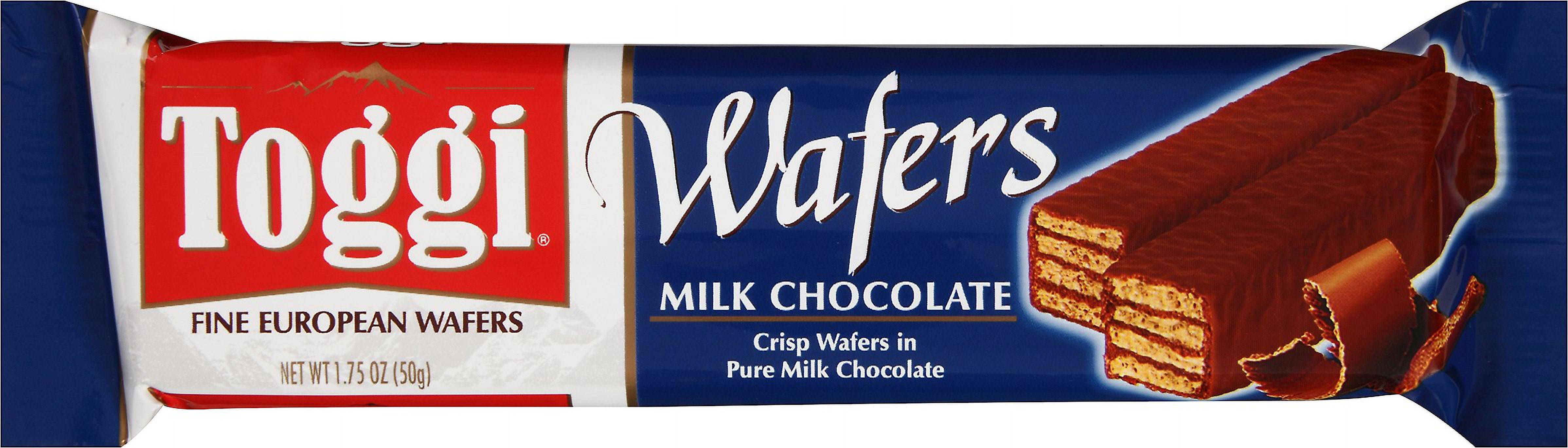 Toggi Fine European Wafers Milk Chocolate 1.75oz