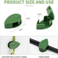 thumbnail image 3 of Clips de montaje en pared para trepar plantas, 30 piezas, Clip de fijación de pared de planta autoadhesivo, soporte de vid con forma de hoja Invisible, 3 of 5