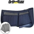thumbnail image 5 of OrthoRide English Half Pad English Saddle Pad Quilted Correction Pad Adjustable 12 Memory Foam Inserts 4 Pockets Saddle Pads, Western Saddle, Dressage Half pad, 5 of 7