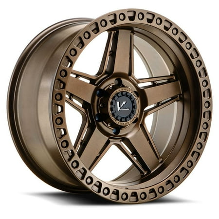 V Rock - VR16 Raid Satin Bronze Wheel (22x12 /8x170mm/-44 Offset)
