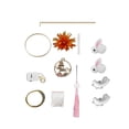 thumbnail image 2 of Linterna de conejo china, suministros de linterna, accesorios de decoración, linterna de conejo para el frente Estilo D, 2 of 9