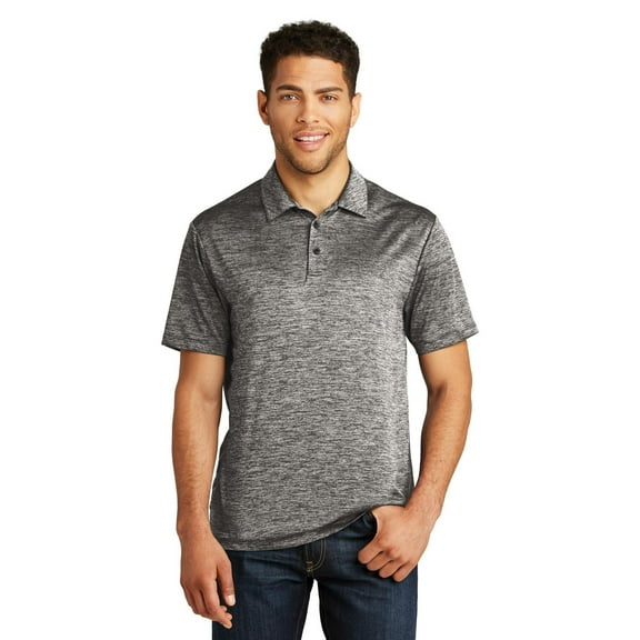 Sport Tek Men's PosiCharge Electric Heather Polo