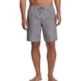 thumbnail image 3 of UVEASISHA Striped Shorts for Men Summer Bermuda Shorts Stretchy Waist Casual Vacation Shorts Drawstring Straight Leg Loose Fit Short Pants with Pockets Black XXL, 3 of 8