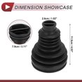 thumbnail image 4 of Kit de bota de junta CV interior Unique Bargains No.31608657288 con abrazaderas para BMW i7 2023-2024, 4 of 7