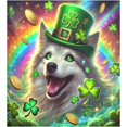 thumbnail image 2 of Lucky Dog St Patricks Dishwasher Magnet Cover Appliances Sticker Magnetic Refrigerator Wash Machine Cover Decal Decorative for Home Cabinet Kitchen Decor 23"x26", 2 of 6