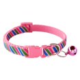 thumbnail image 2 of Reheyre Unique Pattern Pet Collar - Eye-Catching Striped Print - Wear-Resistant Collar for Cats and Dogs - Pet Neck Circle - Pet Supplies, 2 of 6
