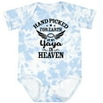 thumbnail image 3 of Inktastic Handpicked for Earth by My Yaya in Heaven with Angel Wings Boys or Girls Baby Bodysuit, 3 of 5