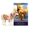 Breyer Traditional Series Hand-Crafted Misty and Stormy Toy Horses w/ Book