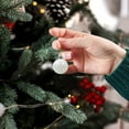 thumbnail image 4 of 2025 Summer 24pcs Christmas Tree Decorations with Bright and Sparkling Powder Balls Plastic Christmas Colored Balls and Small Pendants on Sale, 4 of 8