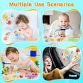 thumbnail image 5 of 3Pcs Suction Cup Spinner Toys for Baby 12-18 Months Infant Travel Spinning Top Toys Bath Toy Age 1 2 3 High Chair Toys for Toddlers Girls Boys Gifts, 5 of 8
