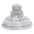 thumbnail image 3 of FDDMis 18 Month Christmas Dress Dresses for Teens Green Dress Girls 6x Girls Clothes Boy Baby Clothes Baby Girl Outfits 6-9 Months Boy Baptism Outfit, White 6-12 Months, 3 of 4