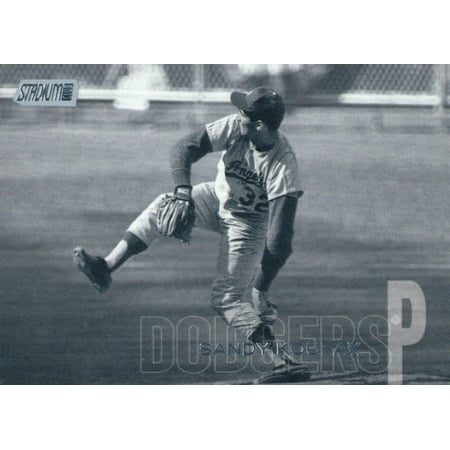 2018 Topps Stadium Club #288 Sandy Koufax Los Angeles Dodgers Baseball Card -