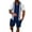 Navy, variant on Vedolay Workout Short Set Men's Casual 2 Piece Outfits Set Summer Tracksuit Hawaii Beach Set,Sky Blue XXL