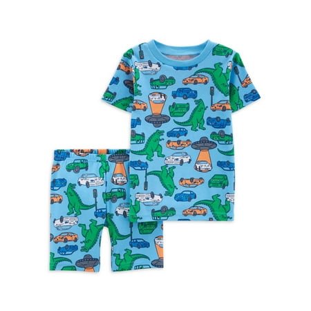 

Carter s Child of Mine Toddler Boy Cotton Top and Shorts Pajama Set 2-Piece Sizes 12M-5T