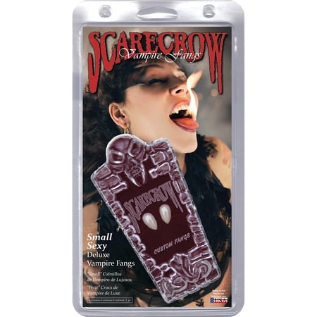 Small Realistic Deluxe Vampire Fangs