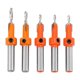 thumbnail image 1 of 5Pcs Wood Hole Drill Bit,8MM Shank Countersink Drill Bit Router Bit,Wood Working Counter Sink Drill, 1 of 5