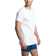 thumbnail image 5 of Fruit of the Loom Men's Breathable Cooling Cotton Crew Undershirts, 3-Pack, 5 of 9
