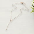 thumbnail image 4 of UDIYO Moon Shape Star Pendant Alloy Luxury Clavicle Chain Necklace for Party, 4 of 7