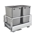 thumbnail image 1 of Rev-A-Shelf Double Pullout Kitchen Trash Can 35 qt. Rev-A-Motion, 5149-18DM-217, 1 of 12