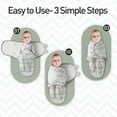 thumbnail image 6 of Gllquen Baby Organic Cotton Swaddle 3-Pack for Newborn Infant Boys Girls 0-3 Months, Animal World, 6 of 11