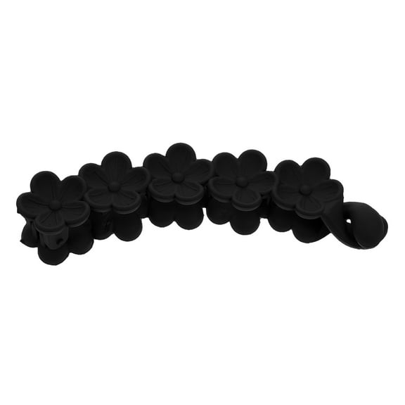 LULULION 2Pcs Unique Hair Accessories Plastic Flower Hair Clip For Women For Casual Outings