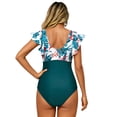 thumbnail image 7 of Maternity One Piece Swimwear Front Cross Pregnancy Swimsuit Bathing Suit Maternity Bikini, 7 of 7