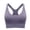 Purple, variant on WAGUTH Plus Size Sports Bra for Women Adjustable Straps Racerback Medium Support Workout Yoga Bralette,Green,4XL