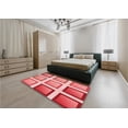 thumbnail image 5 of Ahgly Company Machine Washable Indoor Rectangle Transitional Pastel Pink Area Rugs, 8' x 10', 5 of 7