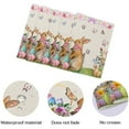 [Sumensumen] Easter Cotton And Linen Placemats Light Dining Table