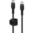 thumbnail image 6 of Belkin BoostCharge Pro Flex Braided USB-C to USB-C Charger Cable (2M/6.6ft), USB-IF Fast Charging Cable for iPhone 16 Series, Macbook Pro, iPad Pro, Galaxy S25, S24, Nintendo Switch 2 & More - Black, 6 of 7