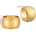 thumbnail image 5 of Napkin Rings - Round Napkin Holder Rings for Dinning Table Parties Weddings Family Gather- Holiday Banquet Christmas Dinner Serviette Buckles Decor (20 Set Gold), 5 of 14