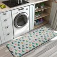 thumbnail image 3 of Gray Christmas Tree Pattern Kitchen Rug Mat,Kitchen Runner Rugs Non Skid Washable,Decorative Kitchen Floor Mats for Kitchen,Sink,Laundry,17"x47.2", 3 of 7