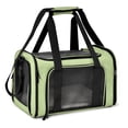 thumbnail image 1 of Transportín para mascotas Henkelion para gatos y perros de hasta 7 kg, color verde, 1 of 8