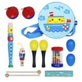 thumbnail image 2 of Juguetes educativos musicales CUTICAT 8 Piezas con bolsa de almacenamiento, 2 of 8