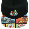 thumbnail image 3 of Nintendo Super Mario and Luigi Character Youth Flat Bill Adjustable Snapback Hat, 3 of 5