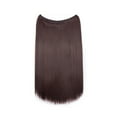 thumbnail image 2 of Invisible Wire No Clips in Hair Extensions Miracle Secret Hairpieces Silky Synthetic hair, 2 of 6