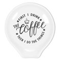 thumbnail image 1 of Divertida cita de café Primero bebo el café y luego hago las cosas Soporte para cuchara de café de cerámica, soporte para cuchara de café, decoración de estación de café, accesorios para barra de café, 1 of 5