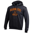 thumbnail image 2 of Men's Champion  Black Oklahoma State Cowboys Icon Golf Powerblend Pullover Hoodie, 2 of 3