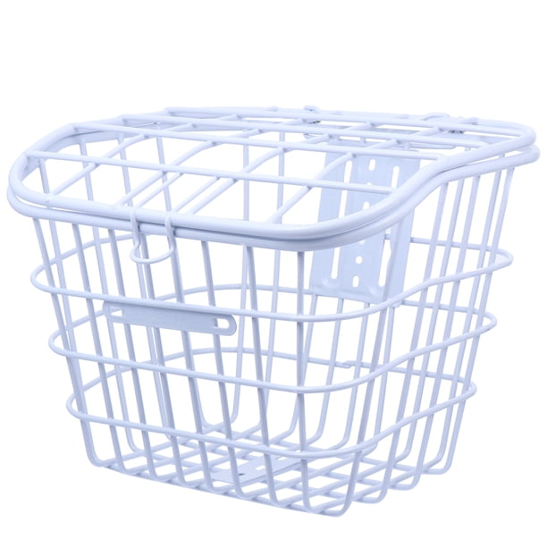 Cesta para bicicleta eléctrica, soporte de almacenamiento grueso para bicicleta, dispositivo de almacenamiento para montar, 1 ud.