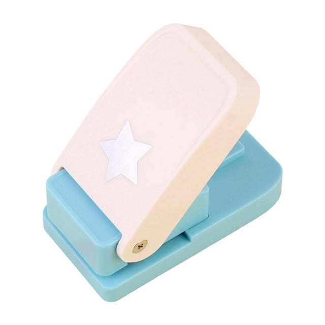 Abbracc Tab Punch Craft Paper Punch for Classification File Notebook Planner Inserts Star