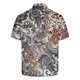 thumbnail image 5 of Camisetas de Manga Corta de los Hombres Casual Gradiente Solapa Botón Arriba Camiseta, Top Ligero para el Hogar, Uso Diario Y Cómodo, 5 of 5
