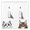 White Silver Point Ragdoll Maine Coon Cats, variant on WIRESTER 2-Gang Toggle Wall Plate/Switch Plate Cover, Animal Skeleton With Burning Cigarette Australian Shepherd Dog