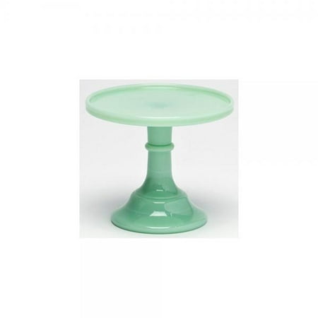 Queens Plain Cake Plate - Cake Plate Round Plain & Simple Mosser Glass (6, Jadeite)