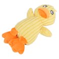 thumbnail image 2 of Plush Dog Duck Toy Cute Little Yellow Duck Relieves Boredom Teeth Cleaning Squeaky Puppy Toy for Small Medium Dogs, 2 of 14