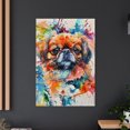 thumbnail image 4 of Pekingese Dog Poster Wall Art for Bedroom Living Room Funny Graffiti Dog Picture Cool Dog Decor Wall Art, 4 of 6