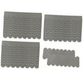thumbnail image 3 of Hoja de fieltro Hojas de tela de fieltro Cortar y coser Recortable Manualidades hechas a mano Fieltro recortable Gris, 3 of 9