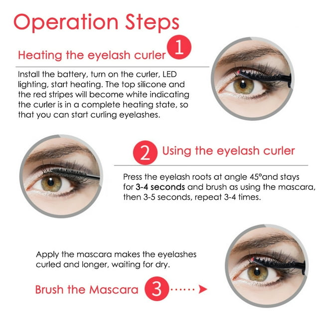 Heated Eyelash Mini Electric Extension Lash Brush