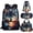 Wolf Galaxy Sky, variant on Jeiento Watercolor Sea Turtle Backpacks for Girls 10-12 Kids Boys Backpack Elementary School Casual Daypack Travel Rucksack with Lunch Bag Pencil Case Bottle Sleeve