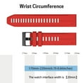 20mm Universal Flat Weave Quick Release Silicone Water Proofing Sweat 20mm-universal-flat-weave-quick-release-silicone-water-proofing-sweat
