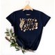 thumbnail image 2 of Mujeres Manga Corta de Verano Tops Pascua Impresa Cuello Redondo, Blusa de Moda Casual para la Primavera, 2 of 5